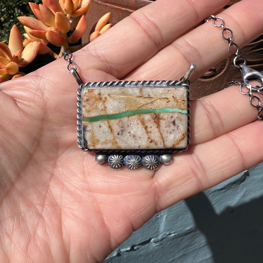 Royston Ribbon Pendant Necklace